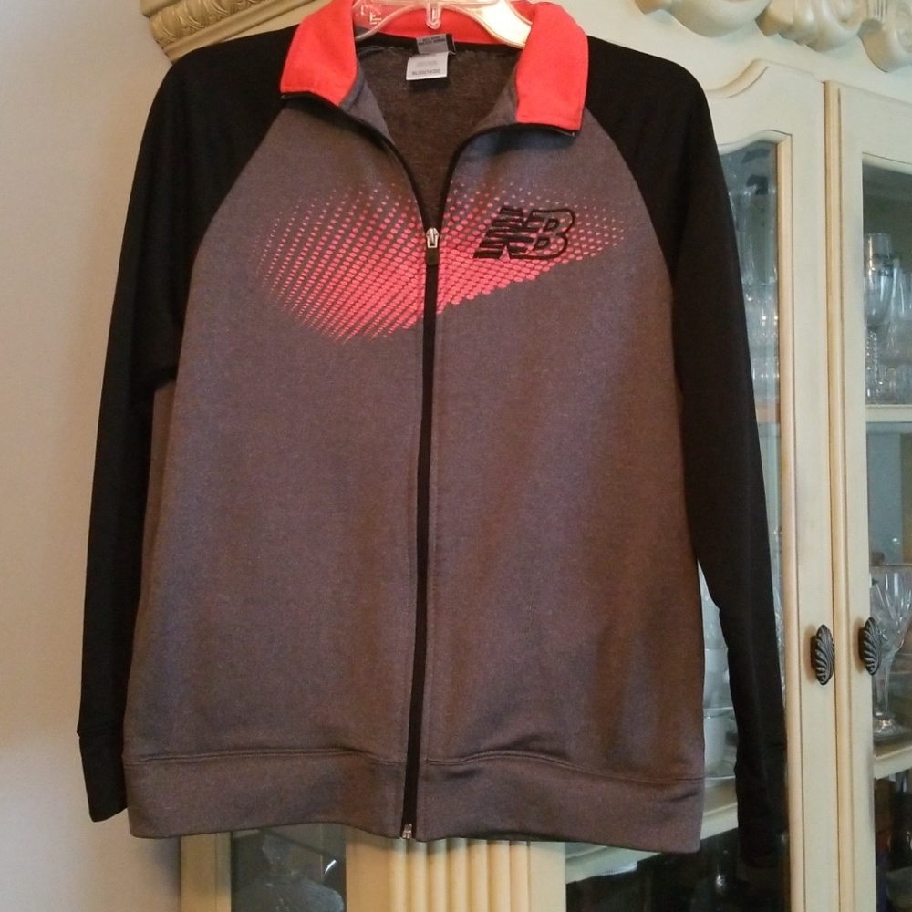 New balance zip up sweater
